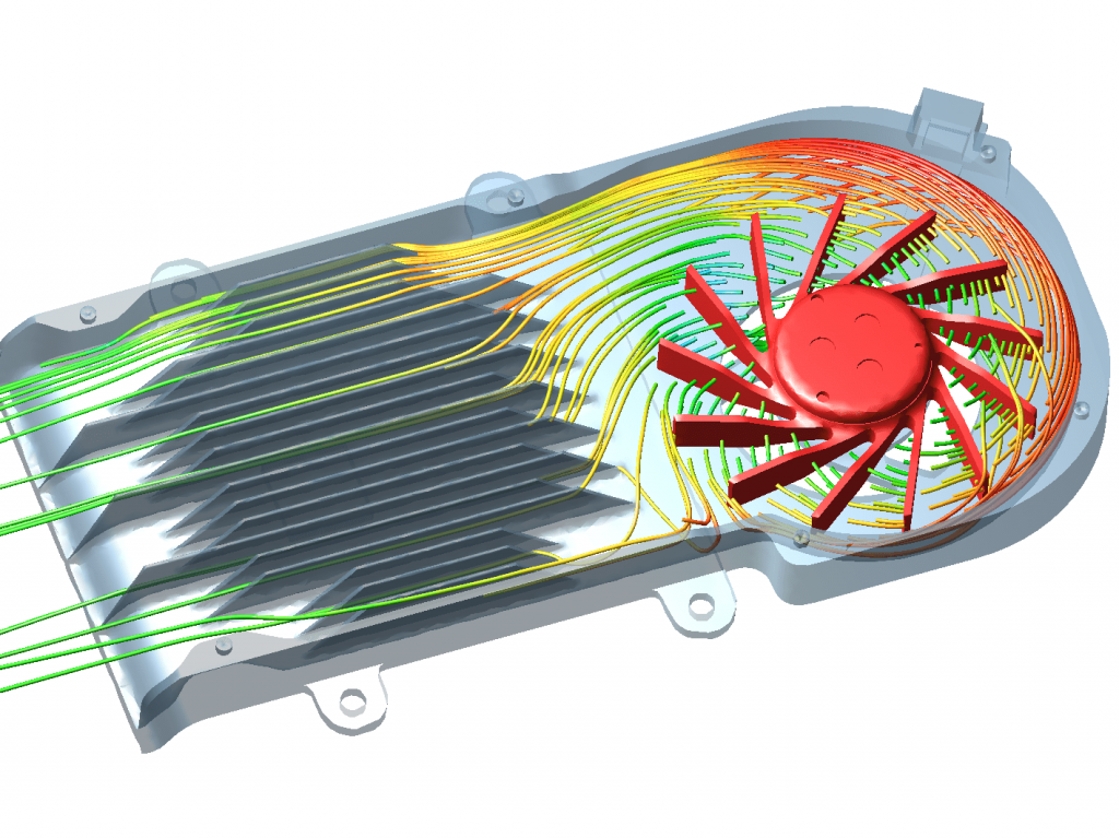Electronic Systems Cooling & Heating Simulation Thermal Management Design CFD FEA siemens Star-ccm ansys fluent msc cradle 3