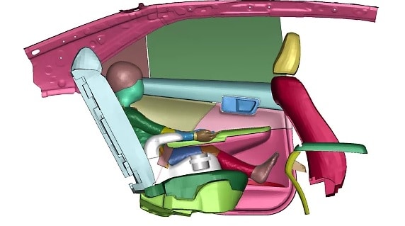Car Seat Research ansys ls-dyna simulation design finite element fea
