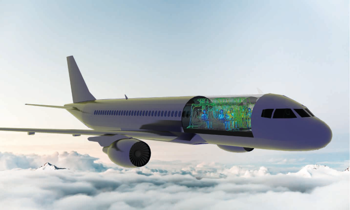 Siemens PLM Simcenter STAR-CCM Environmental control systems simulation to improve cabin comfort